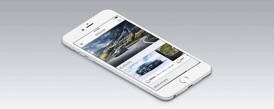 The Bentley Network App