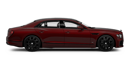Flying Spur V8 side view
