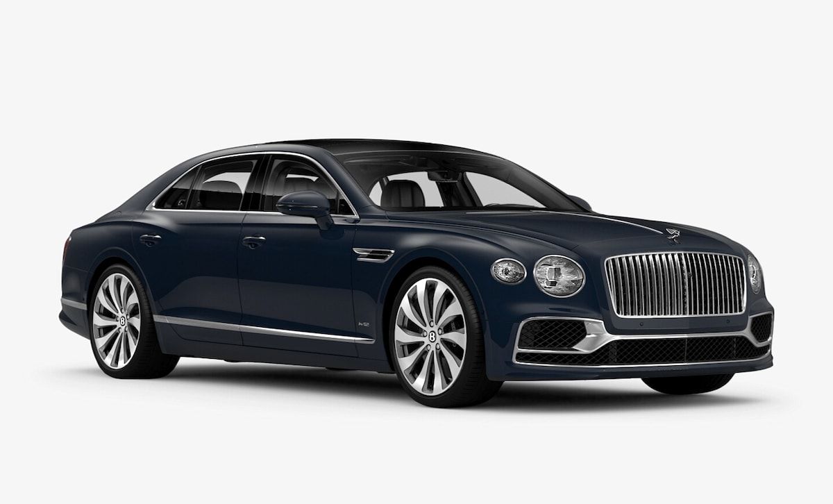 Bentley Flying Spur in Oxford Blue (Solid) - by Mulliner