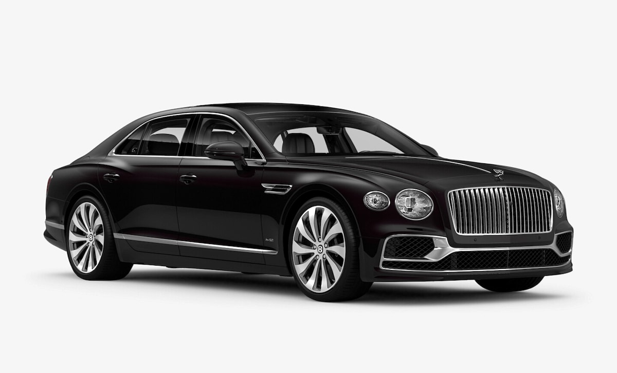 Bentley Flying Spur in Black Velvet