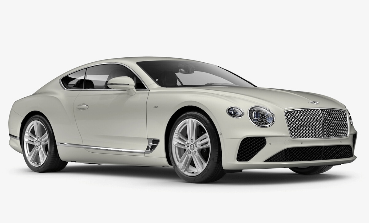 Bentley Continental GT in Glacier White (Solid)