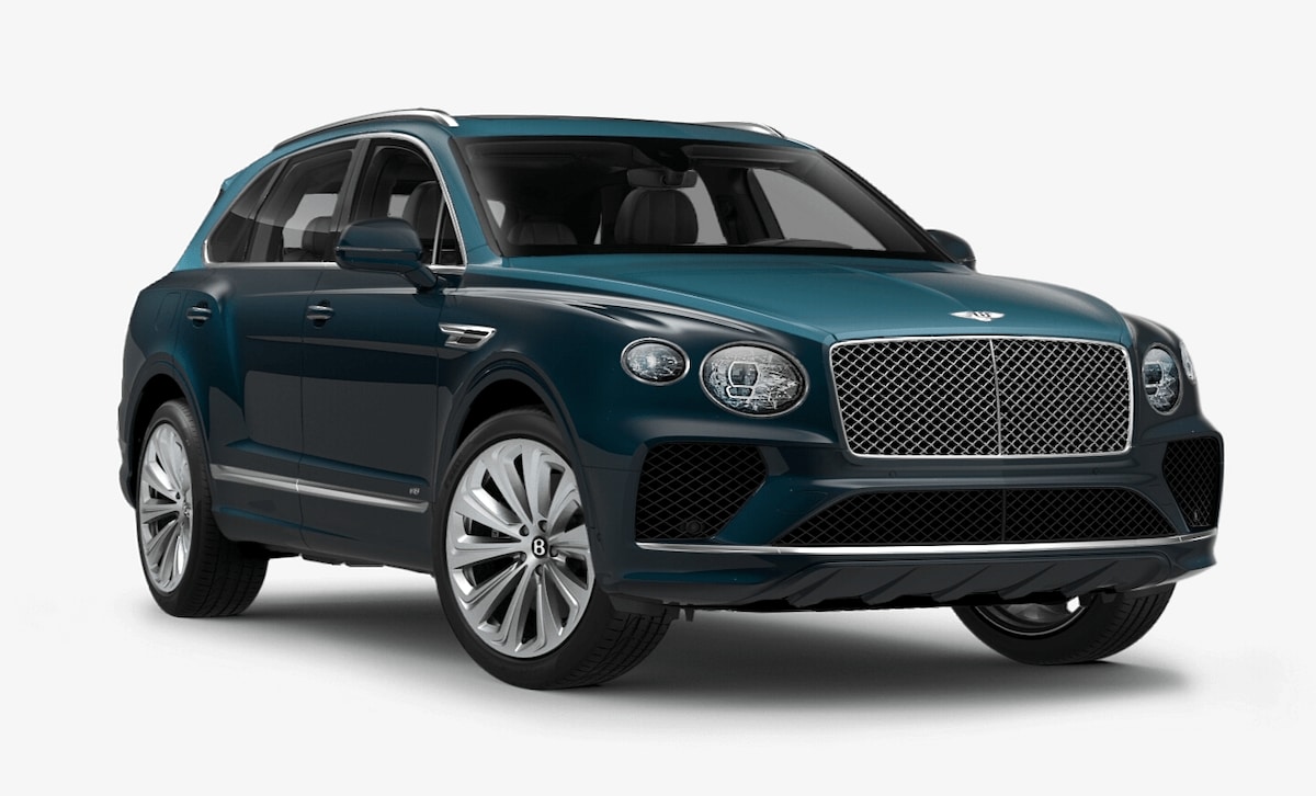 Bentley Bentayga in Light Windsor Blue over Windsor Blue
