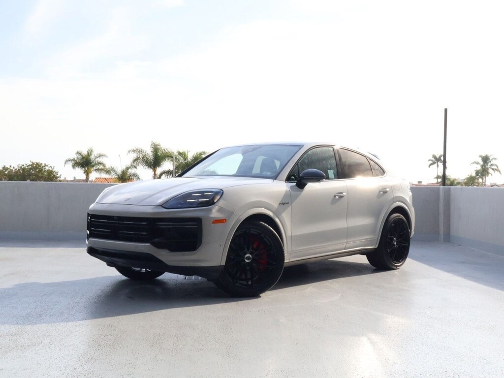 Certified 2025 Porsche Cayenne E-Hybrid Coupe Turbo E-Hybrid SUV