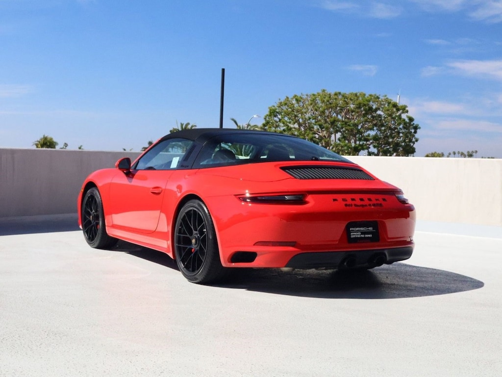 Certified 2018 Porsche 911 Targa 4 GTS Coupe