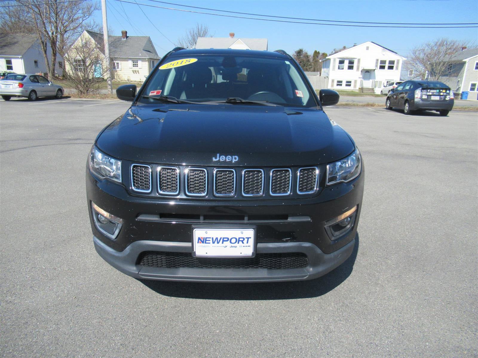 Used 2018 Jeep Compass Latitude with VIN 3C4NJDBB5JT191086 for sale in Middletown, RI