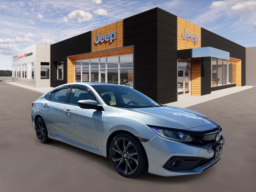 Certified 2019 Honda Civic Sedan Sport Car