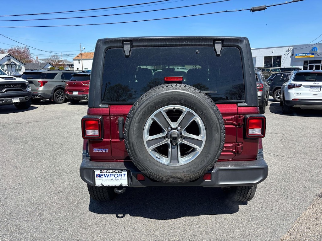 Certified 2022 Jeep Wrangler Unlimited Sahara Sport Utility