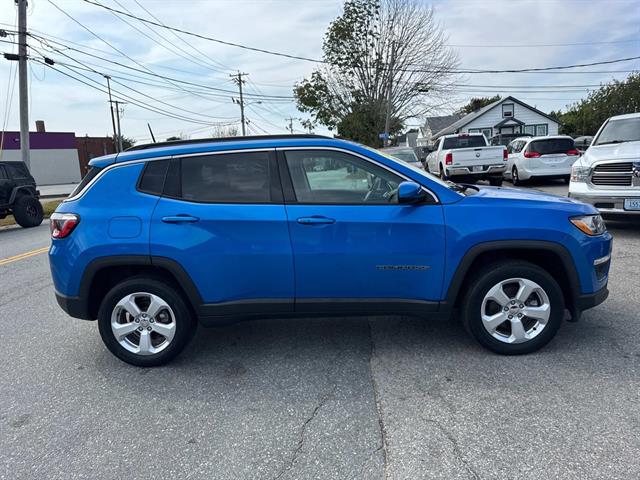 Certified 2018 Jeep Compass Latitude with VIN 3C4NJDBBXJT345274 for sale in Middletown, RI