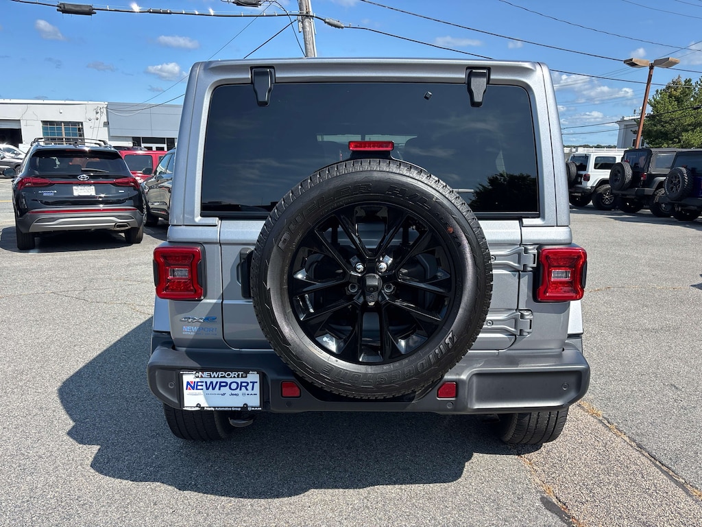 Certified 2021 Jeep Wrangler 4xe Unlimited Sahara Sport Utility