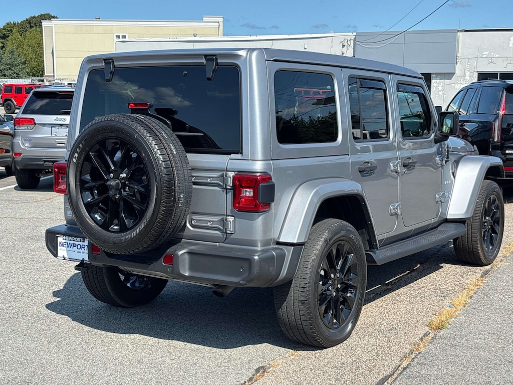 Certified 2021 Jeep Wrangler 4xe Unlimited Sahara Sport Utility