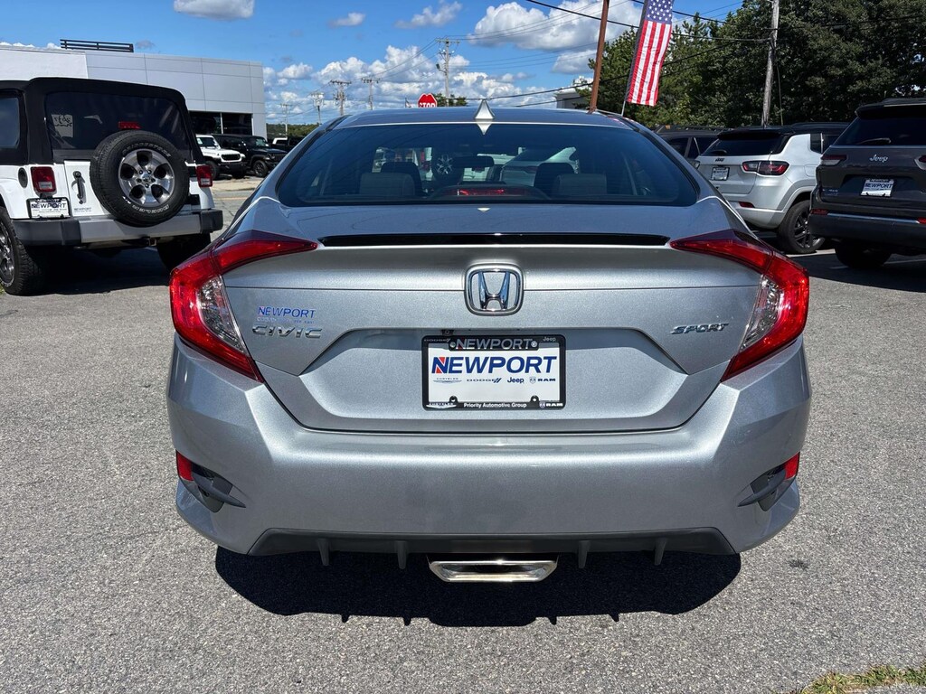 Certified 2019 Honda Civic Sedan Sport Car