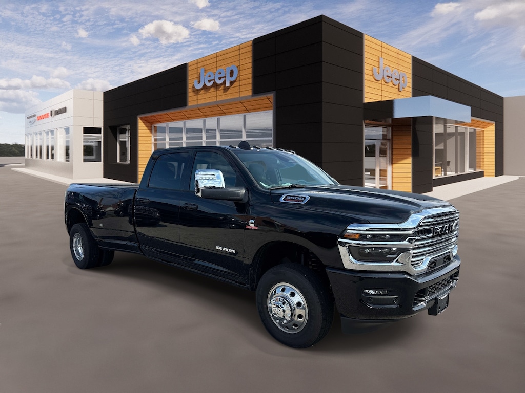 New 2026 Ram 3500 LARAMIE CREW CAB 4X4 8' BOX Pickup