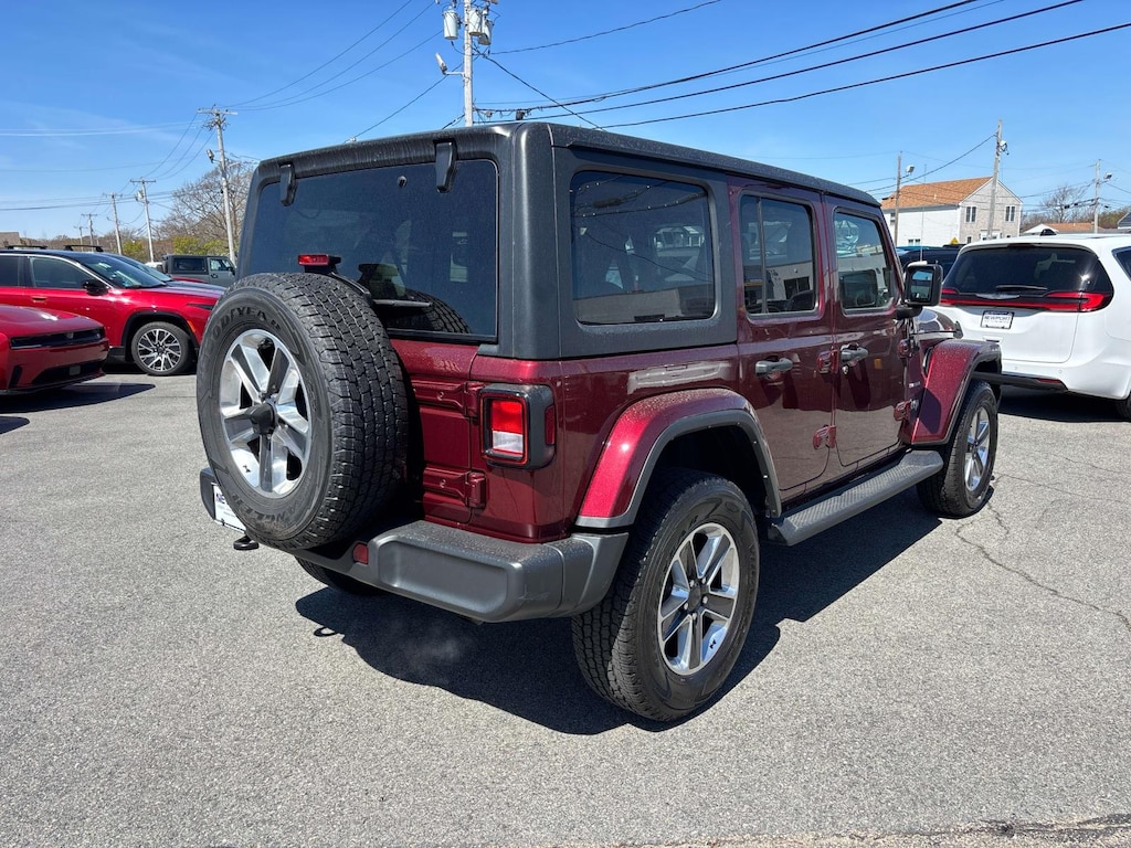 Certified 2022 Jeep Wrangler Unlimited Sahara Sport Utility
