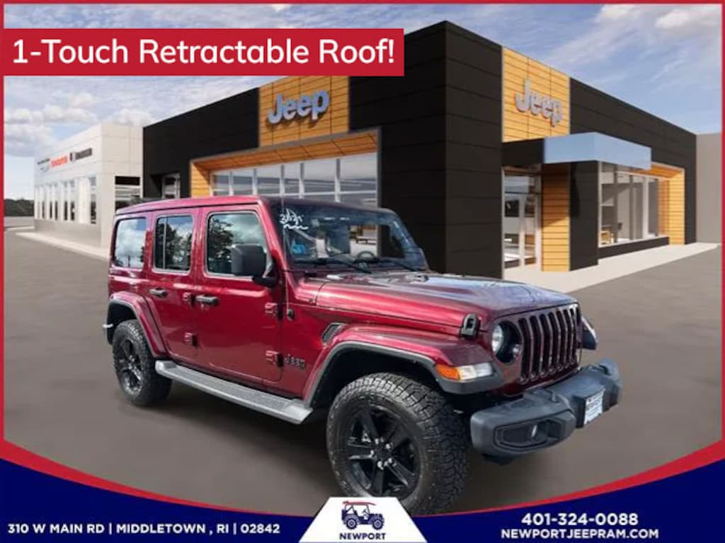 Certified 2021 Jeep Wrangler Unlimited Sahara Altitude Sport Utility
