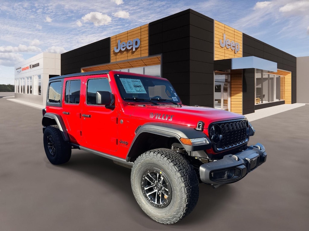 New 2026 Jeep Wrangler 4-DOOR WILLYS Sport Utility