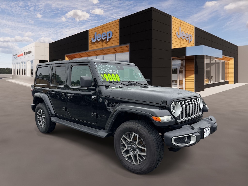 New 2025 Jeep Wrangler 4-DOOR SAHARA Sport Utility