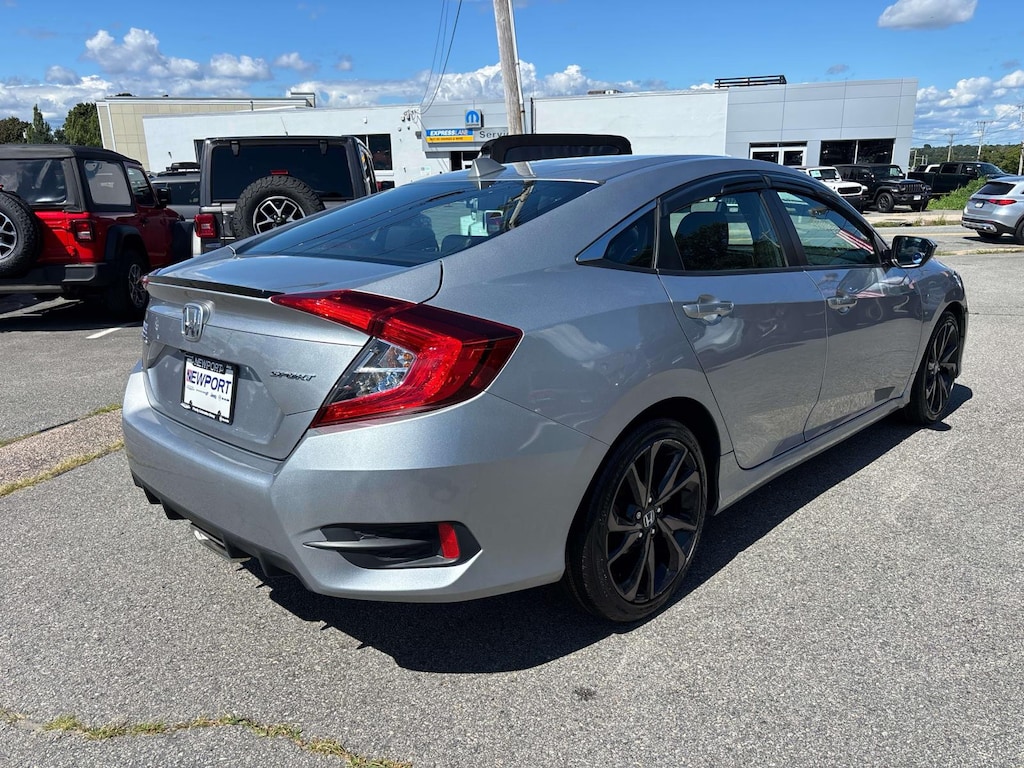 Certified 2019 Honda Civic Sedan Sport Car