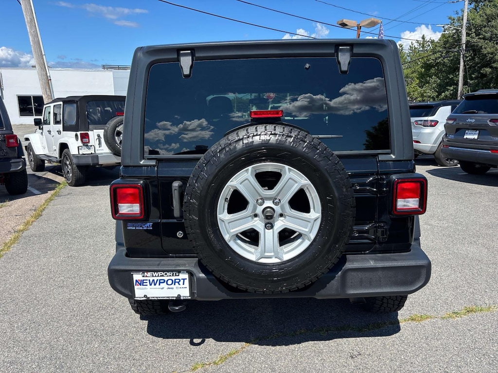 Certified 2018 Jeep Wrangler Unlimited Sport S Sport Utility