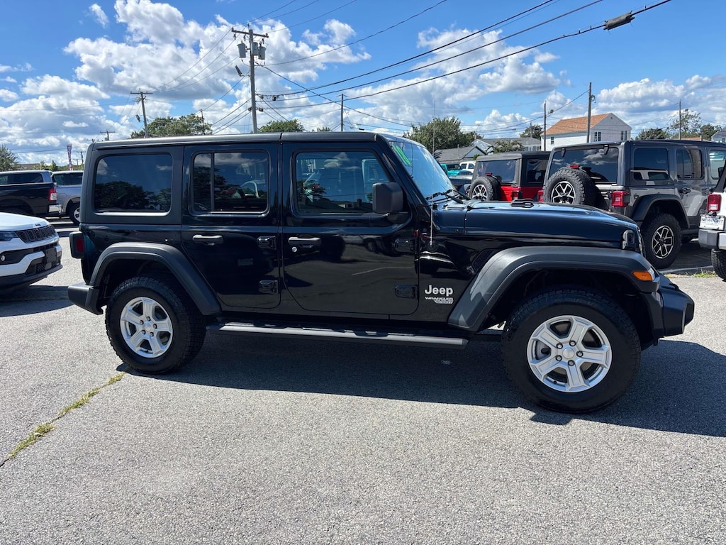 Certified 2018 Jeep Wrangler Unlimited Sport S Sport Utility