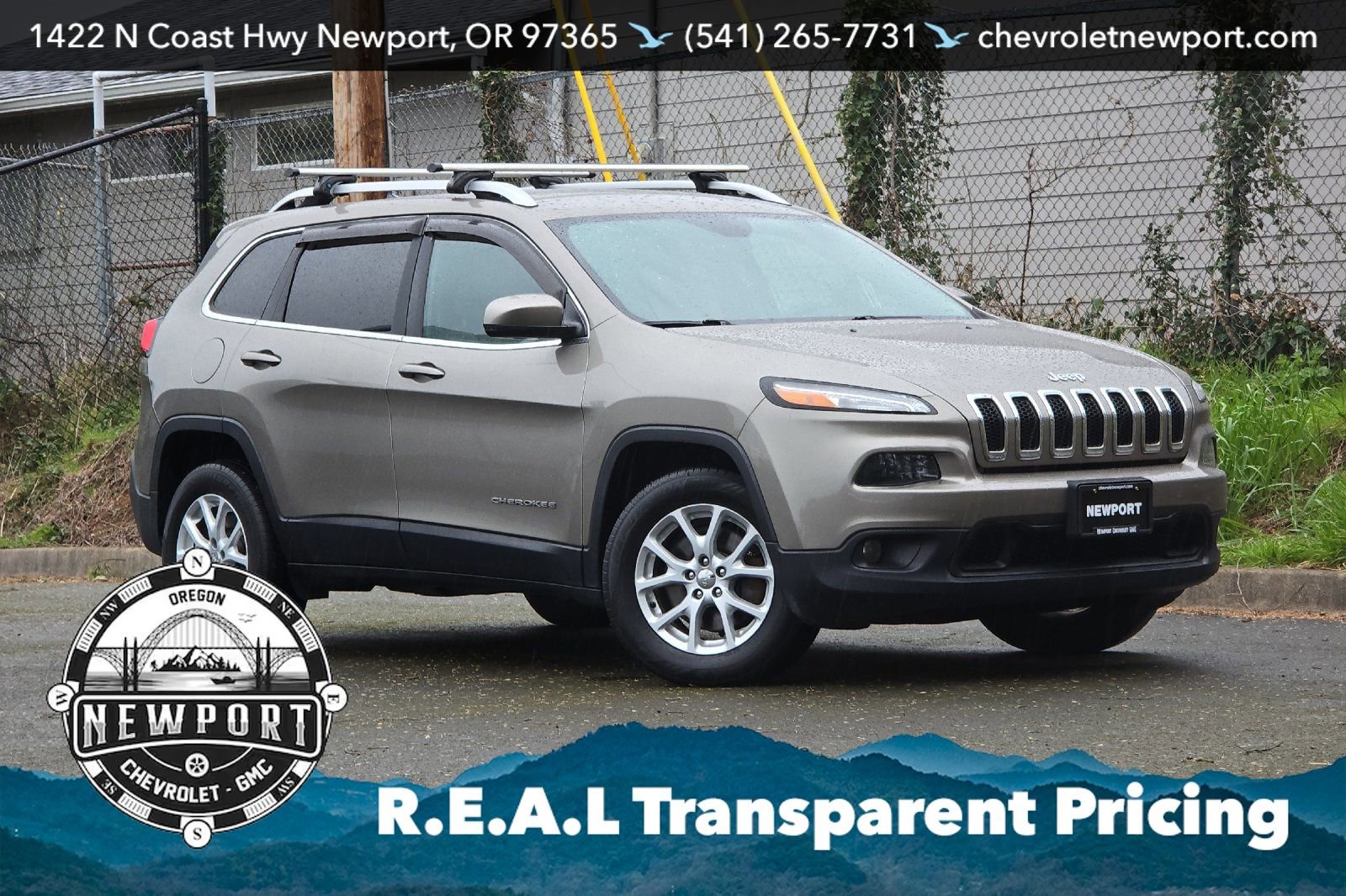 Used 2017 Jeep Cherokee Latitude with VIN 1C4PJMCS1HW644860 for sale in Newport, OR