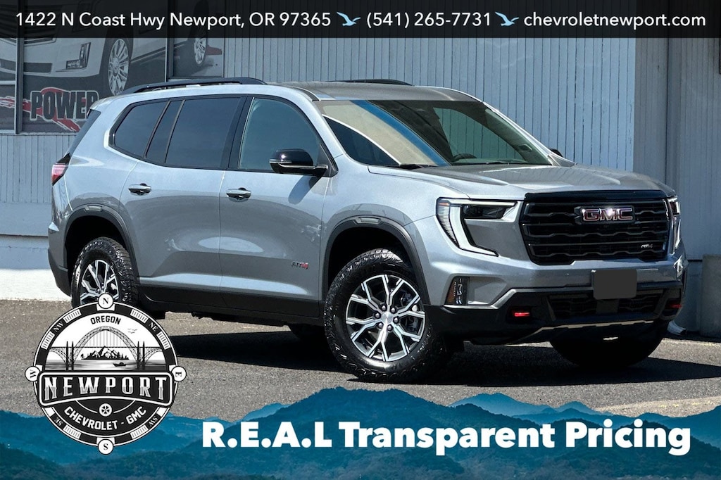 New 2026 GMC Acadia AT4 SUV