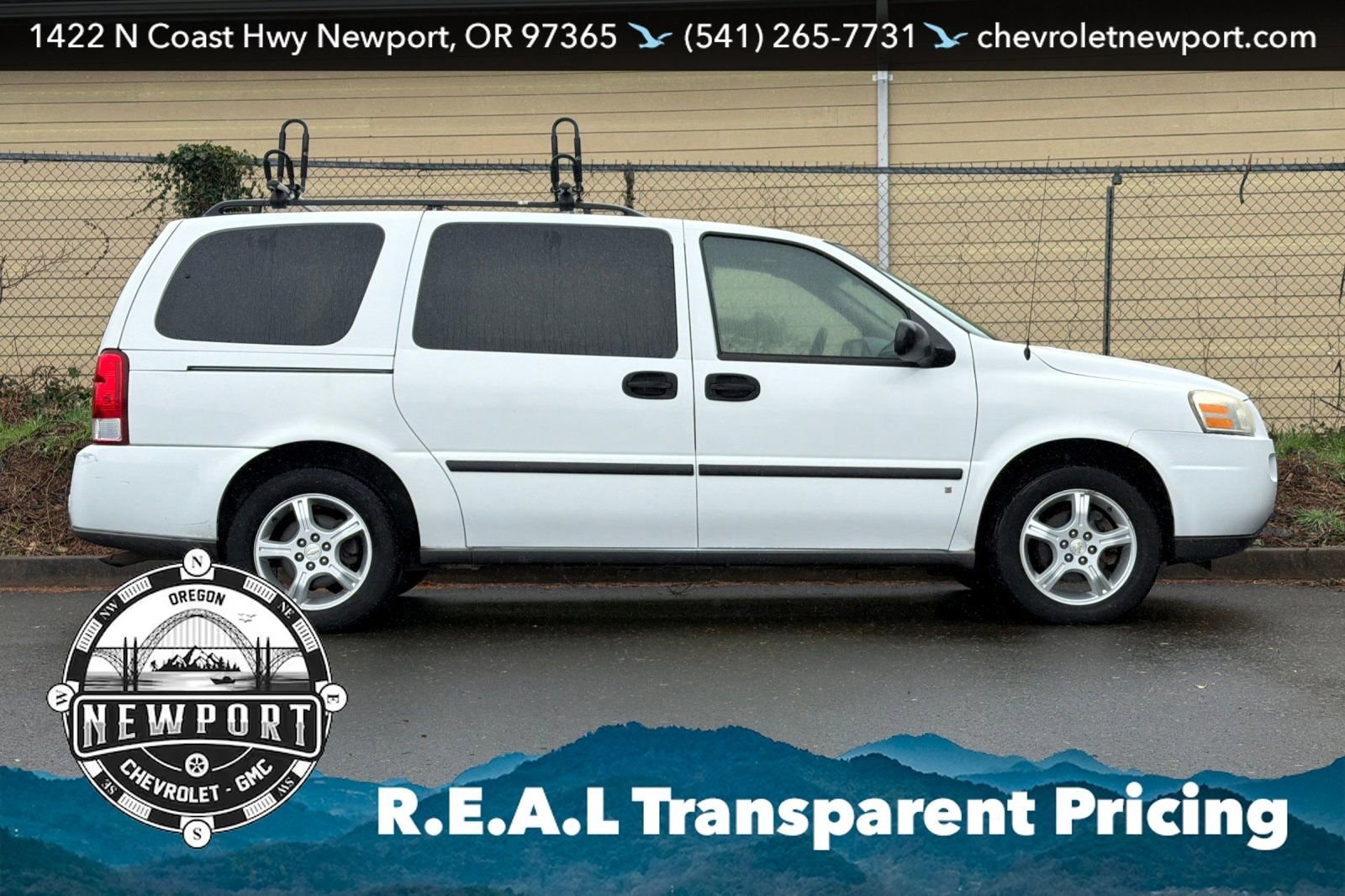 Used 2007 Chevrolet Uplander LS with VIN 1GNDV23147D212199 for sale in Newport, OR