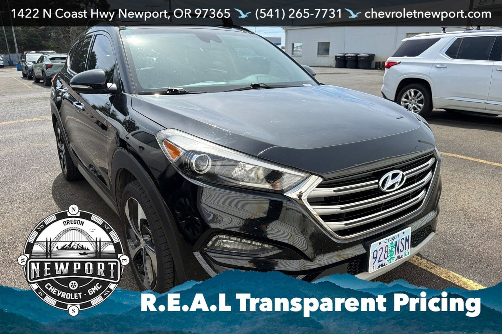 Used 2017 Hyundai Tucson Limited with VIN KM8J3CA23HU283099 for sale in Newport, OR
