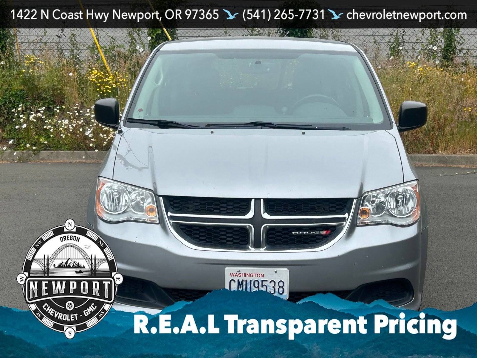 Used 2016 Dodge Grand Caravan SE with VIN 2C4RDGBG4GR264711 for sale in Newport, OR