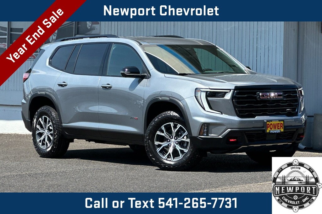 New 2026 GMC Acadia AT4 SUV
