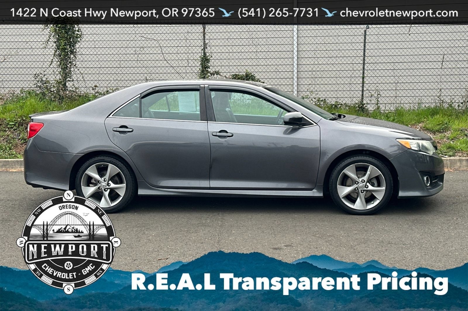Used 2014 Toyota Camry SE with VIN 4T1BF1FK7EU757026 for sale in Newport, OR