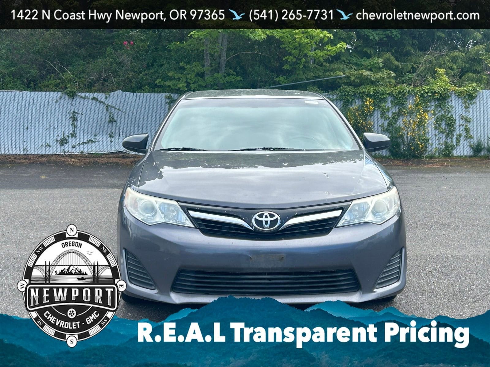 Used 2014 Toyota Camry LE with VIN 4T4BF1FK6ER378038 for sale in Newport, OR