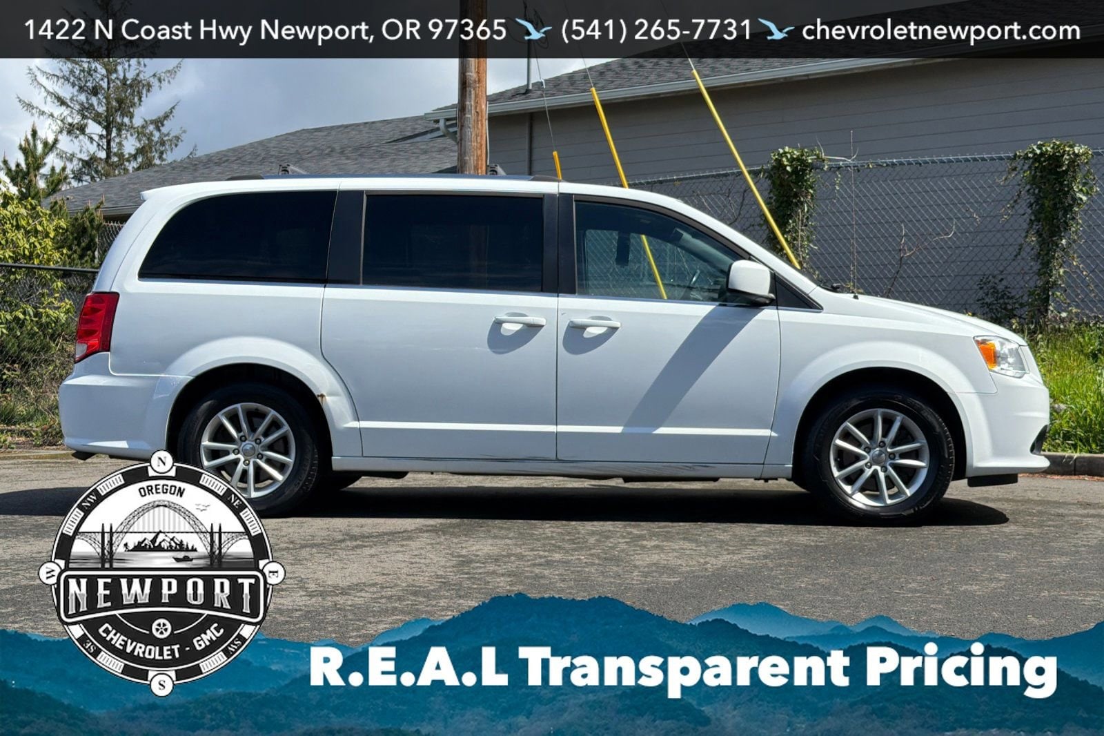 Used 2019 Dodge Grand Caravan SXT with VIN 2C4RDGCG8KR761798 for sale in Newport, OR