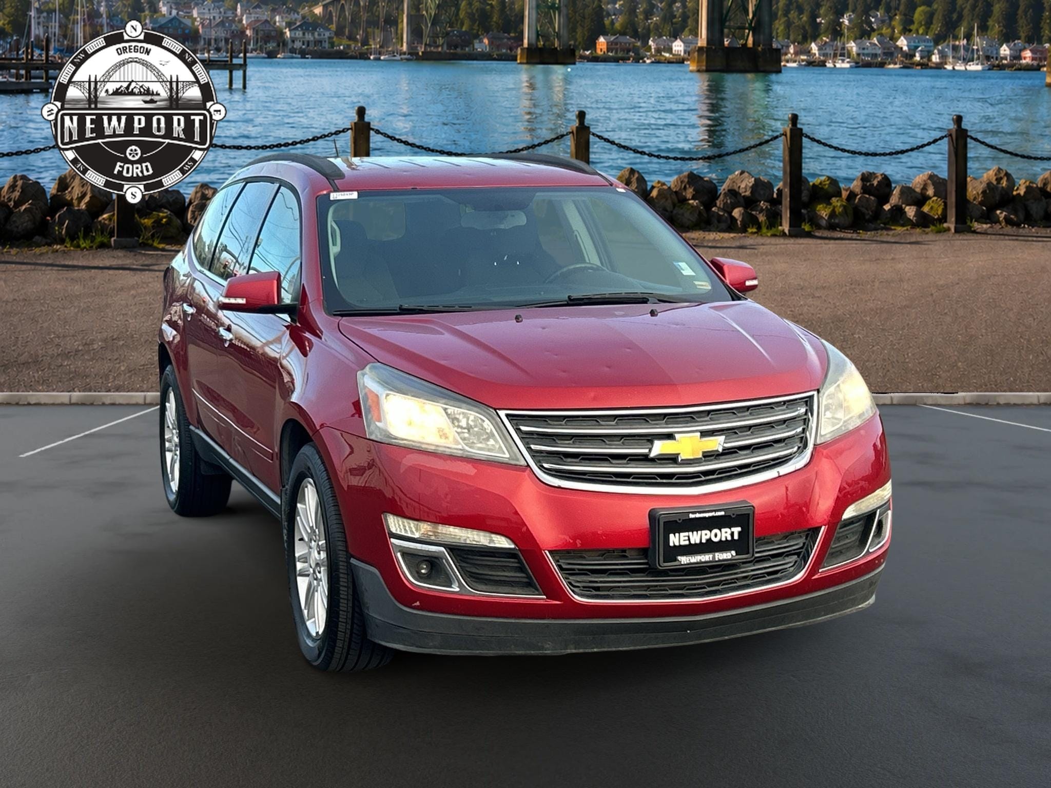 Used 2013 Chevrolet Traverse 1LT with VIN 1GNKVGKD7DJ126849 for sale in Newport, OR