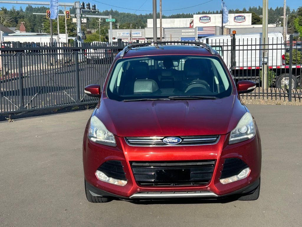 Used 2014 Ford Escape Titanium with VIN 1FMCU0JX6EUC68835 for sale in Newport, OR