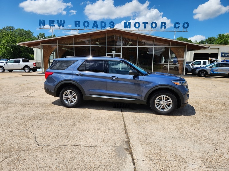 Certified 2021 Ford Explorer XLT with VIN 1FMSK8DH5MGB59087 for sale in New Roads, LA