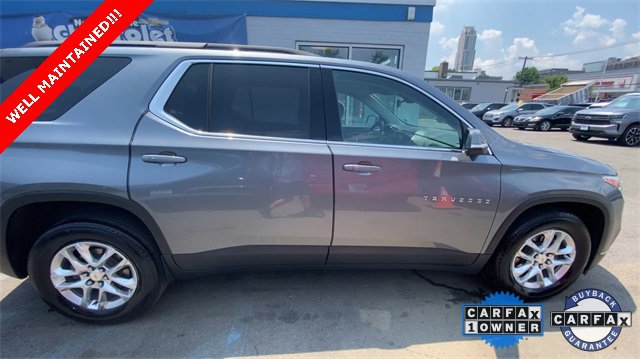 Certified 2021 Chevrolet Traverse 1LT with VIN 1GNEVGKW4MJ231542 for sale in New Rochelle, NY