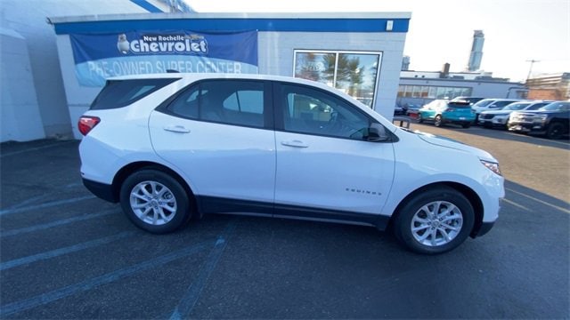 Used 2021 Chevrolet Equinox LS with VIN 3GNAXHEV1MS160087 for sale in New Rochelle, NY