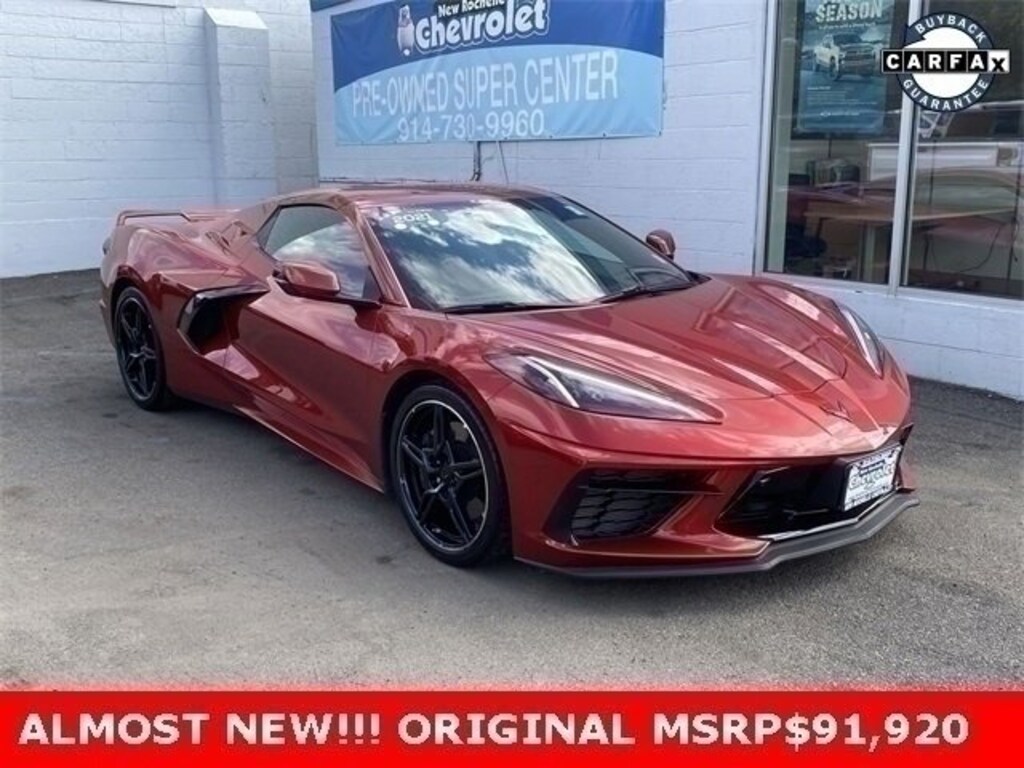 Used 2021 Chevrolet Corvette Stingray 3LT Performance