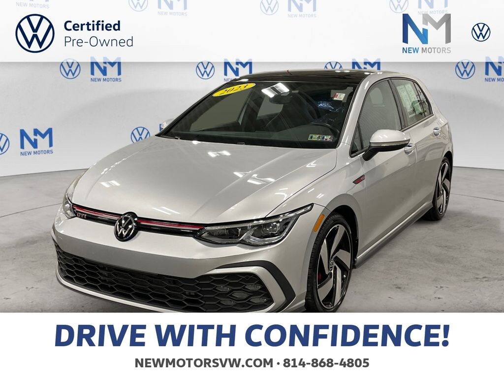 Certified 2023 Volkswagen Golf GTI 2.0T SE Hatchback