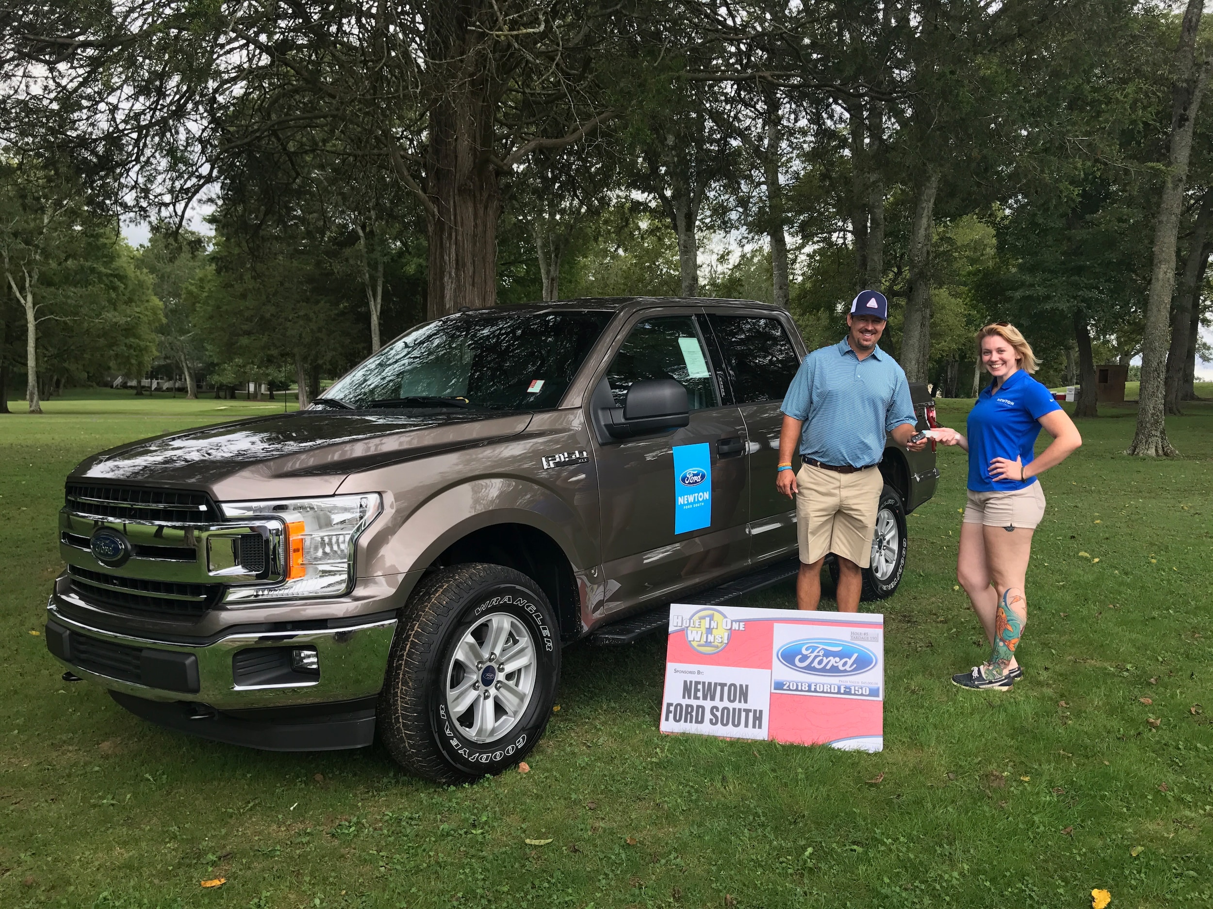 Hole in One Winner Newton Ford South