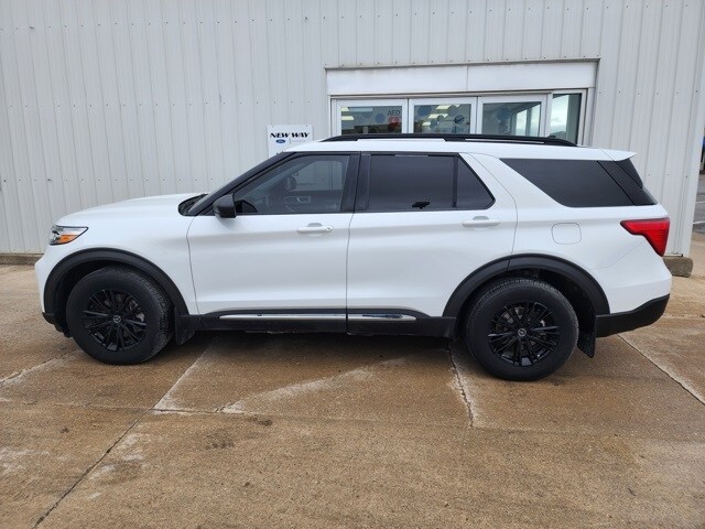 Used 2021 Ford Explorer XLT with VIN 1FMSK8DH0MGC46346 for sale in Pocahontas, IA