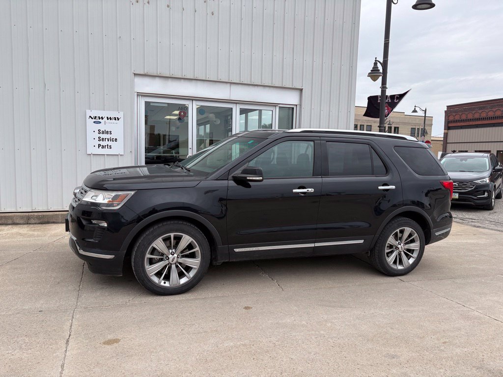 Used 2018 Ford Explorer Limited with VIN 1FM5K8F80JGB80631 for sale in Pocahontas, IA
