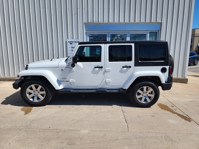 Used 2018 Jeep Wrangler JK Unlimited Sahara with VIN 1C4HJWEG1JL851894 for sale in Pocahontas, IA
