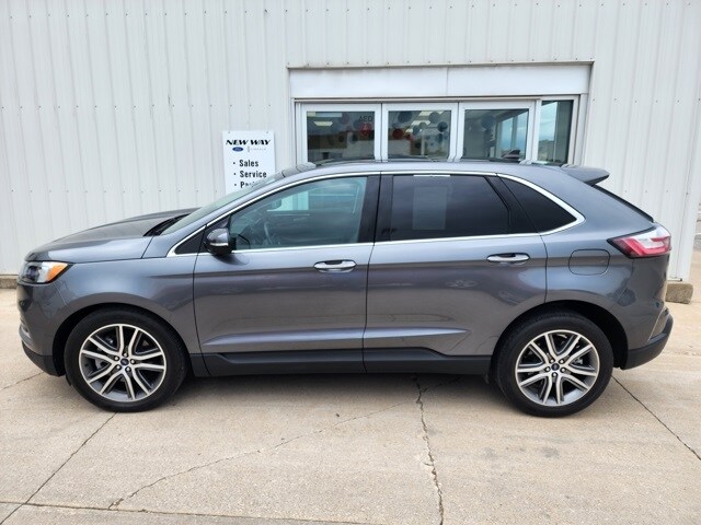 Used 2022 Ford Edge Titanium with VIN 2FMPK4K9XNBA59313 for sale in Pocahontas, IA
