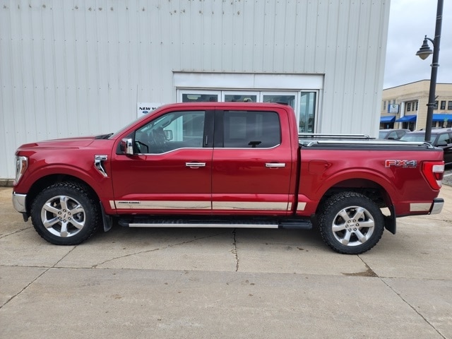 Used 2021 Ford F-150 Lariat with VIN 1FTFW1E12MFB28498 for sale in Pocahontas, IA