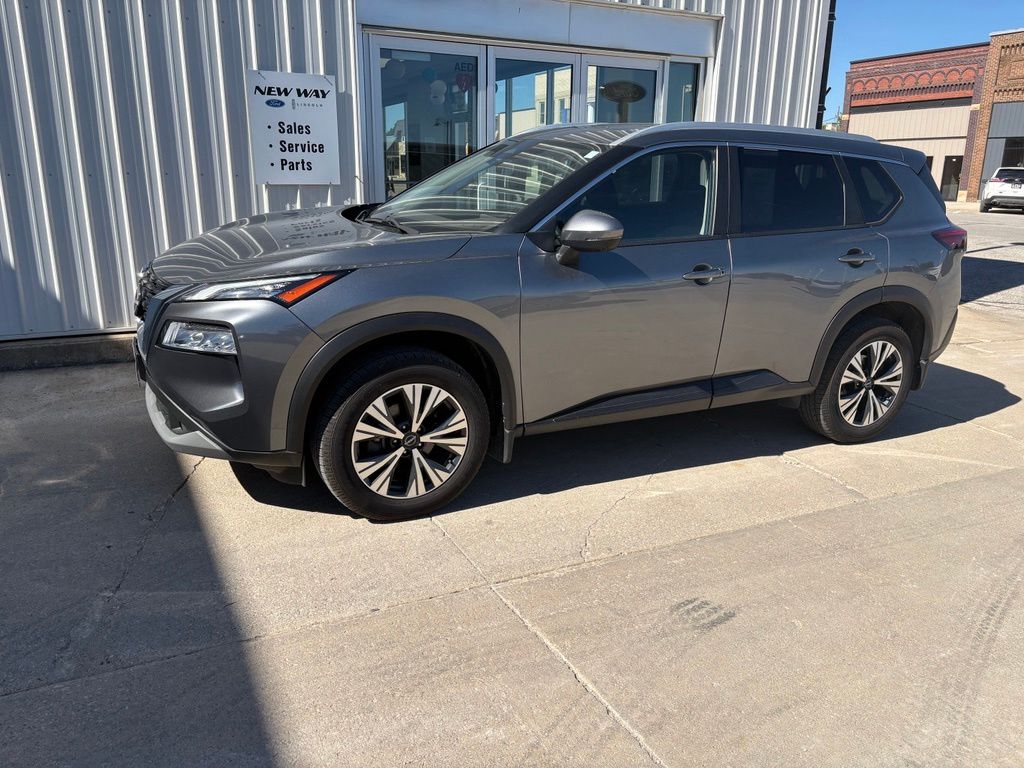 Certified 2022 Nissan Rogue SV with VIN JN8BT3BB6NW330184 for sale in Pocahontas, IA