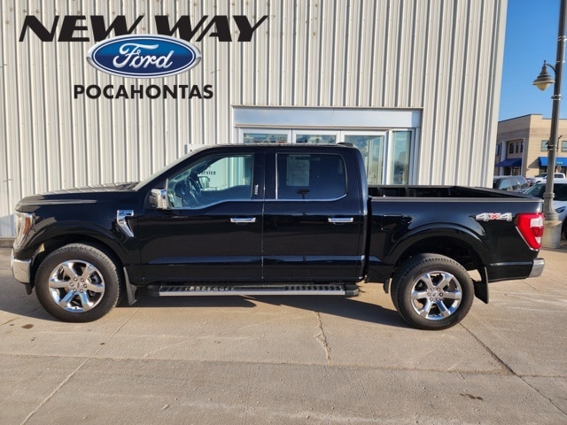 Used 2022 Ford F-150 Lariat with VIN 1FTFW1E53NKE35531 for sale in Pocahontas, IA