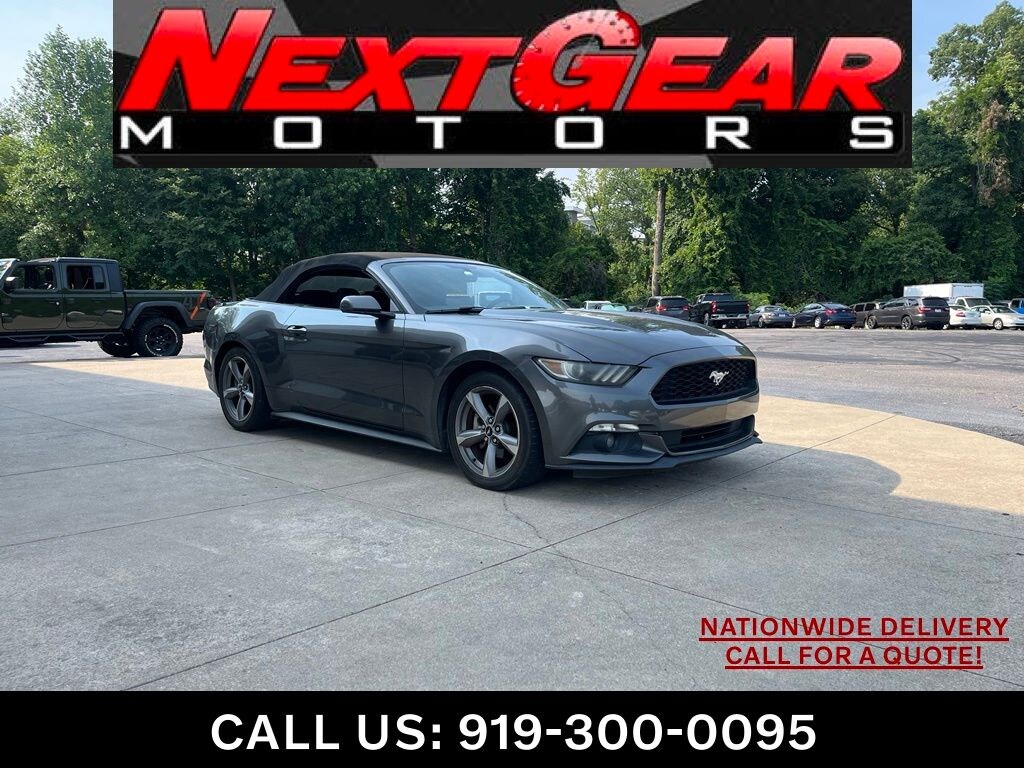 Used 2015 Ford Mustang V6 Convertible Convertible