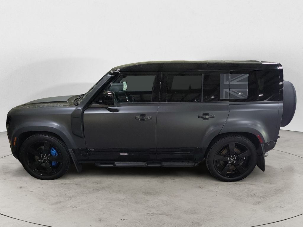 Used 2022 Land Rover Defender Carpathian Edition with VIN SALEWERE1N2095916 for sale in Bedford, NH