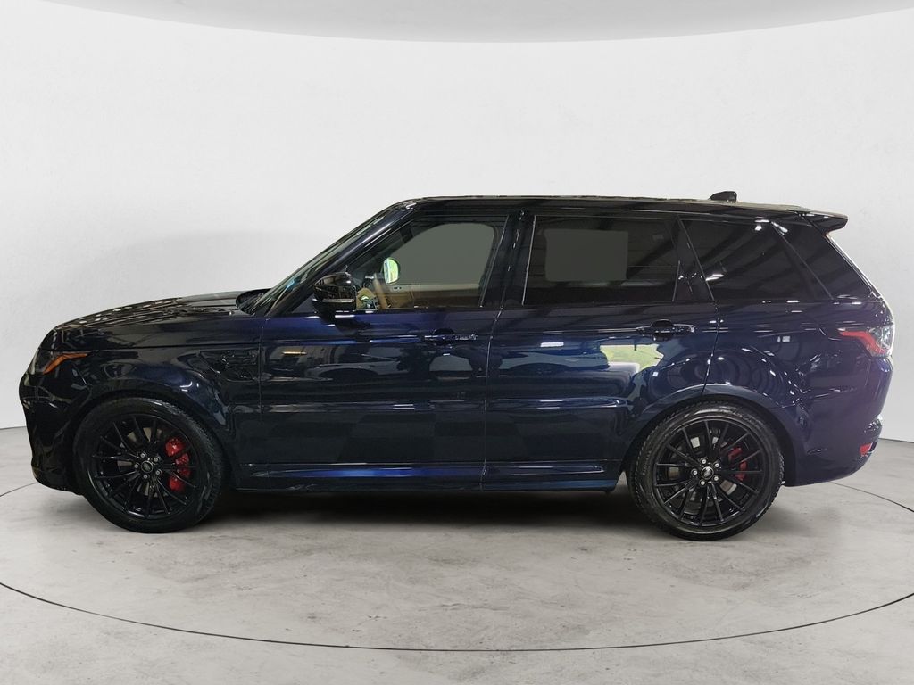 Used 2022 Land Rover Range Rover Sport SVR with VIN SALWZ2RE9NA200489 for sale in Bedford, NH